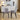 Quatropi Modern 6 Seater Ceramic Marble Dining Table And Chairs Set White Grey