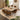 Quatropi Modern 6 Seater Natural Solid Wood Extending Dining Set Tan 160-230cm