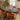 Quatropi Modern 6 Seater Oval Modern Dining Table and Chairs Set Orange Black