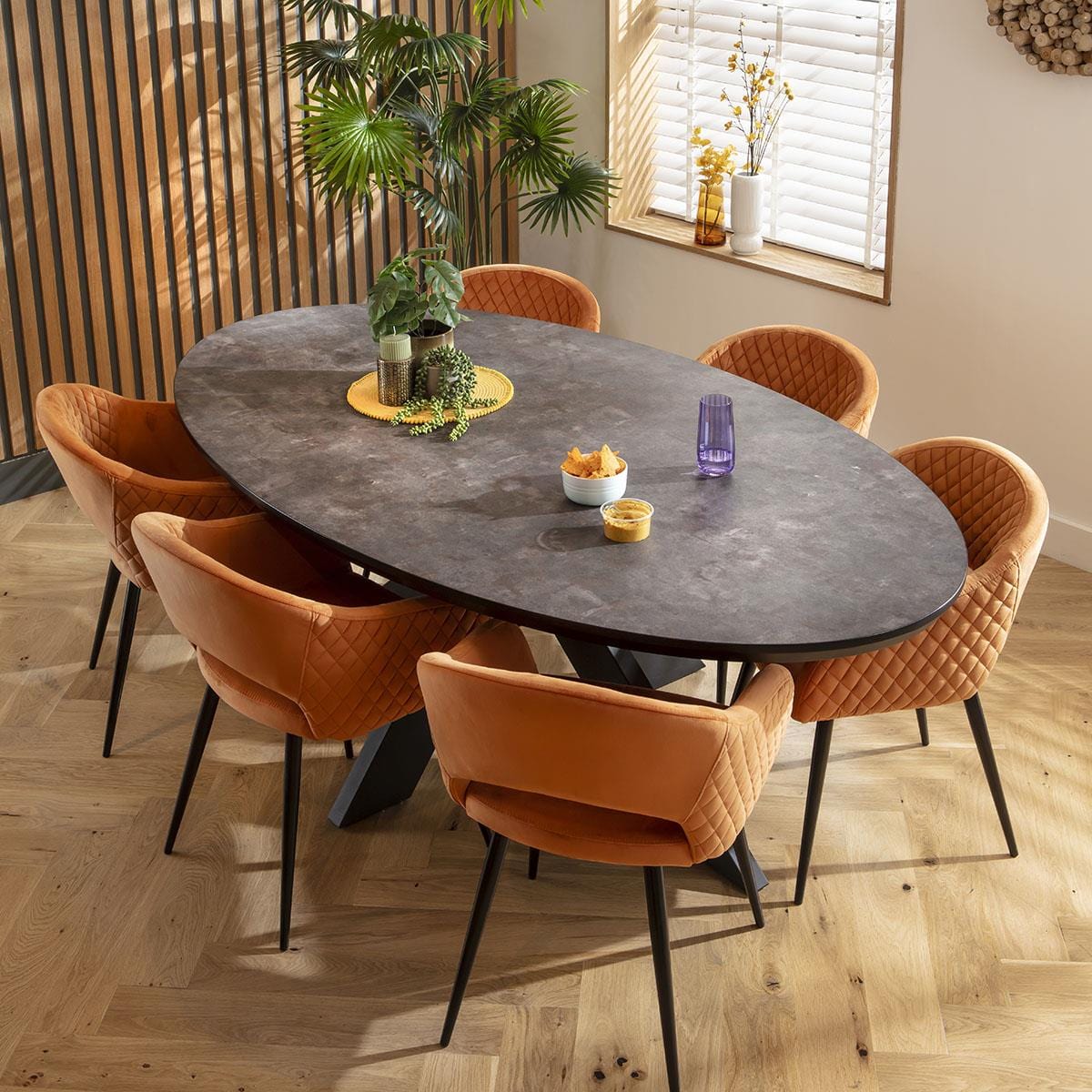 Oval Dining Chairs To Go With Black Dining Table Oval Black Table