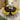 Quatropi Modern 6 Seater Round Dining Set Lazy Susan Black Oak Yellow 160cm