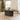 Quatropi Modern 8 Seater Dining Table And Swivel Chairs Oval Dining Set Cream