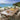 Quatropi Modern 8 Seater Garden Dining Set Beige Oak Wood Effect Aluminium