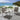 Quatropi Modern 8 Seater Outdoor Garden Dining Set Cream Oak Wood Effect Aluminium