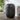 Quatropi Modern Black Wooden Decorative Vase D28cm H39cm