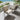 Quatropi Modern Ceramic Garden Table And Chairs 6 Seat Dining Set Beige 180cm