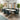 Quatropi Modern Corner Bench Dining Set 5 Seater Ceramic Extending Teal Velvet White