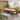 Quatropi Modern Corner Bench Dining Set 6 Seater Ceramic Extending Mustard Yellow