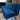 Quatropi Modern Corner Dining Bench - Blue Velvet Fabric 5 Seater Bench - Right Hand