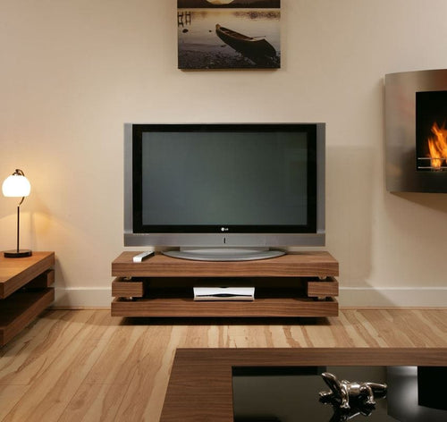 Modern Designer TV Cabinet / Stand Walnut  Stunning AG Studios 397F