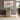Quatropi Modern Entrance Hallway Console Table Gold Wood Glass 138cm