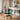 Quatropi Modern Ergonomic Office Chair Home Desk Computer Black Turquoise Blue Fabric 