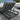 Quatropi Modern Garden Cushioned Sun Lounger Premium Outdoor Patio Grey