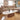 Quatropi Modern Glass Coffee Table Matte White Walnut 140x60cm