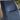 Quatropi Modern Industrial Navy Blue Velvet Fabric Kitchen Dining Room Chair Metal Legs