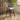 Quatropi Modern Kitchen Breakfast Bar Stool Chair with Back Grey Fabric