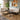 Quatropi Modern Kitchen Corner Dining Bench Right-Hand Stone Fabric 174x230cm