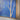 Quatropi Modern Large Framed Wall Artwork Blue & Natural Wood 200x150cm