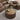 Quatropi Modern Living Room Round Wooden Coffee Table