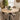 Quatropi Modern Natural Solid Round Wooden 6 Chair Seater Dining Set Mink 140cm