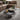 Quatropi Modern Nesting Coffee Table Set of 2 Contemporary Grey Black Oak 85cm