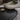 Quatropi Modern Nesting Coffee Table Set of 2 Contemporary Grey Black Oak 85cm