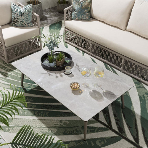 Portals Outdoor Coffee Table Beige