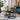 Quatropi Modern Round Coffee Table Nest Ceramic Marble Nest Of Tables 70cm White