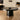 Quatropi Modern Round Dining Table with Lazy Susan Black Oak 160cm