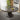 Quatropi Modern Round Glass Dining Room Table For 6 Pedestal Base Grey Oak 150cm