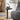 Quatropi Modern Round Side Table Nightstand Bedside Sofa Table Grey Oak 50cm