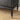 Quatropi Modern Sideboard Buffet Cabinet Black Scalloped Oak Brass 180cm