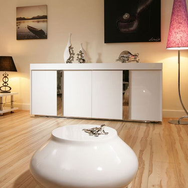 Quatropi Modern Sideboard / Cabinet / Buffet in White High Gloss 2.0mtr 912M
