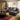 Quatropi Modern Small 3 Seat Modular U Shape Corner Sofa Couch Chaise Black