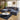 Quatropi Modern Small 3 Seat Modular U Shape Corner Sofa Couch Chaise Blue
