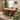 Quatropi Modern Solid Natural Wood 6 Seater Dining Set Oval Tan Leather 200cm