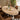 Quatropi Modern Solid Natural Wood 6 Seater Dining Set Oval Tan Leather 200cm