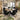 Quatropi Modern Solid Stained Wooden 6 Chair Seat Round Dining Set Black 140cm