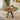 Quatropi Modern Solid Stained Wooden 6 Chair Seater Round Dining Set Grey 140cm