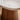 Quatropi Modern Square Glass Side Table Matte Chalk Walnut 60cm