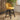 Quatropi Modern Swivel Breakfast Bar Stool Chair with Back Mustard Yellow Velvet