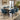 Quatropi Modern Wide 6 Seat Extending Ceramic Dining Set Grey Blue 160-240cm