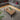 Quatropi Modern Wooden Coffee Table Dark Recliamed Oak 140cm x 70cm