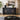 Quatropi Modern Woven Mid Century Black Oak Sideboard Buffet Cabinet 160cm