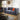 Quatropi Modular 2 Seater Small Modern Sectional Sofa Couch Blue Fabric