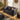 Quatropi Modular 2 Seater Small Modern Sectional Sofa Couch Set Black Fabric