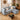 Quatropi Modular 3 Seater Modern Sofa Chaise Couch Footstool Blue Fabric