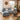Quatropi Modular 3 Seater Modern Sofa Chaise Couch Footstool Blue Fabric