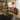Quatropi Modular 3 Seater Modern Sofa Chaise Couch Footstool Brown Fabric