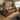 Quatropi Modular 3 Seater Small Modern Sofa Couch Sectional Brown Fabric